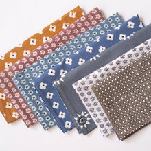 Load image into Gallery viewer, Suki Rust Block Printed Napkins - set of 4