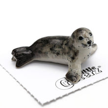 Load image into Gallery viewer, Andre Harbor Seal Pup Porcelain Miniature