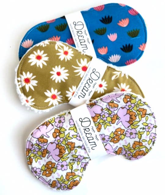 Sleep Mask / Sweet Dreams Sleep Mask /  Field of Daisy