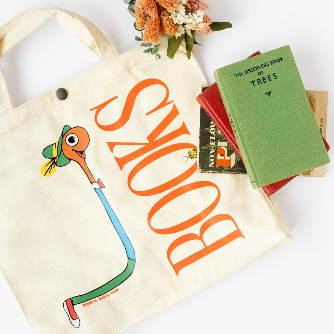 3P4 x Richard Scarry® - Lowly Books Market Tote RS34