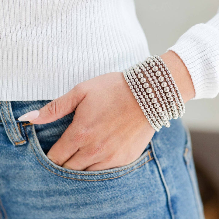 Classic Beaded Stretch Bracelets SP82