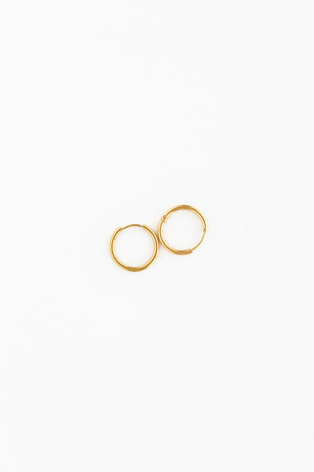 Endless Hoop Thin Gold PP939