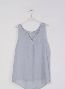 Lea & Luc 100% Linen Tank Top REF. 38009