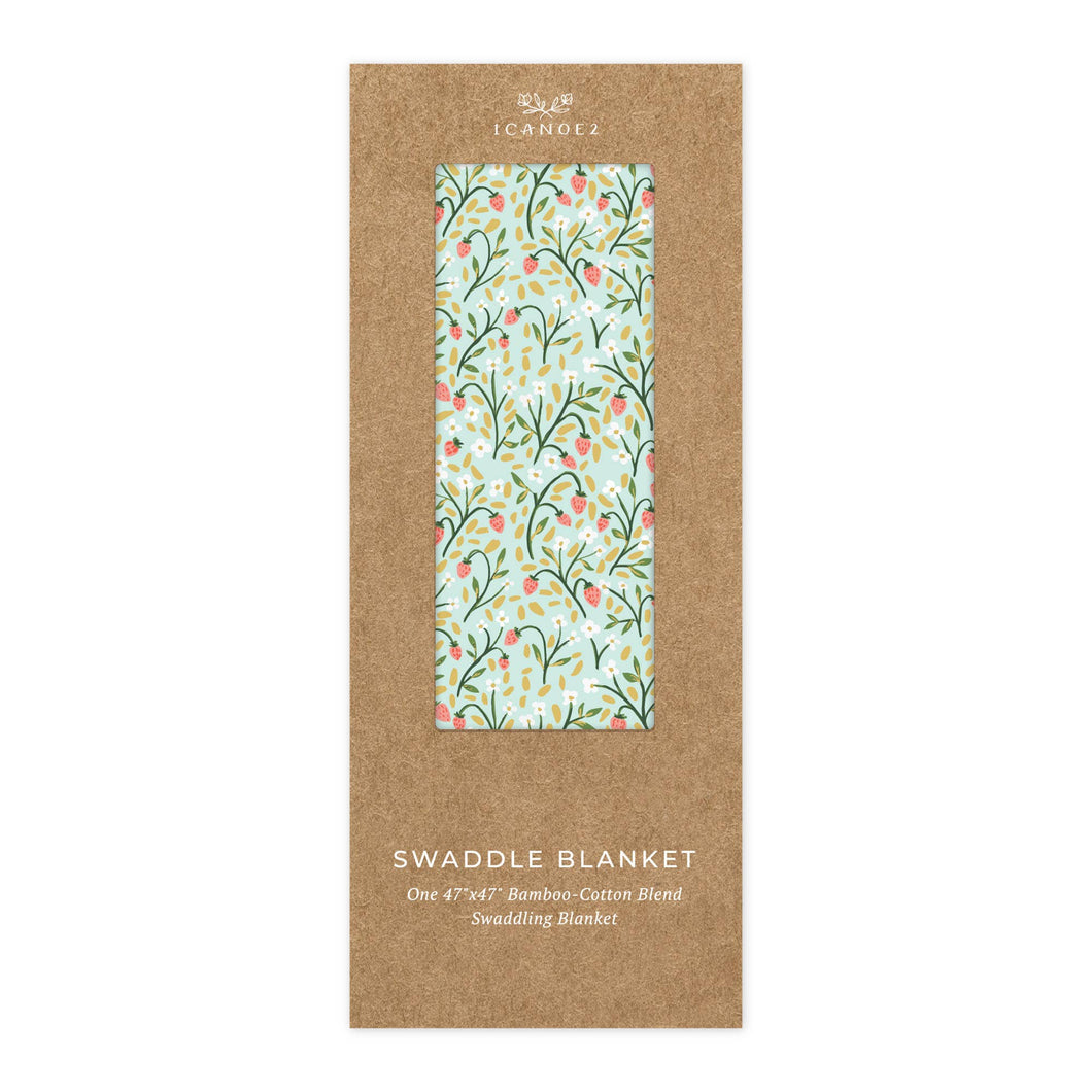 Strawberry Meadow Baby Swaddle CT23