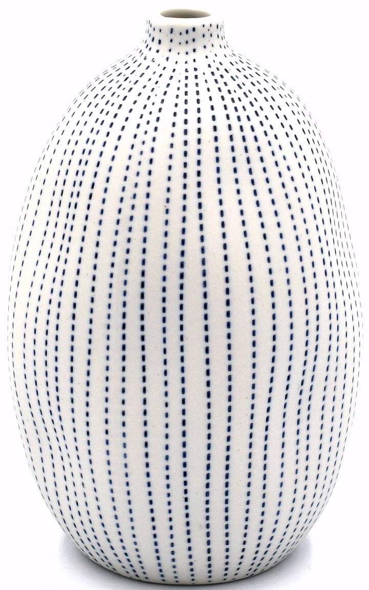 1414W26 GUGU SAG L-Handcrafted Porcelain Bud Vase