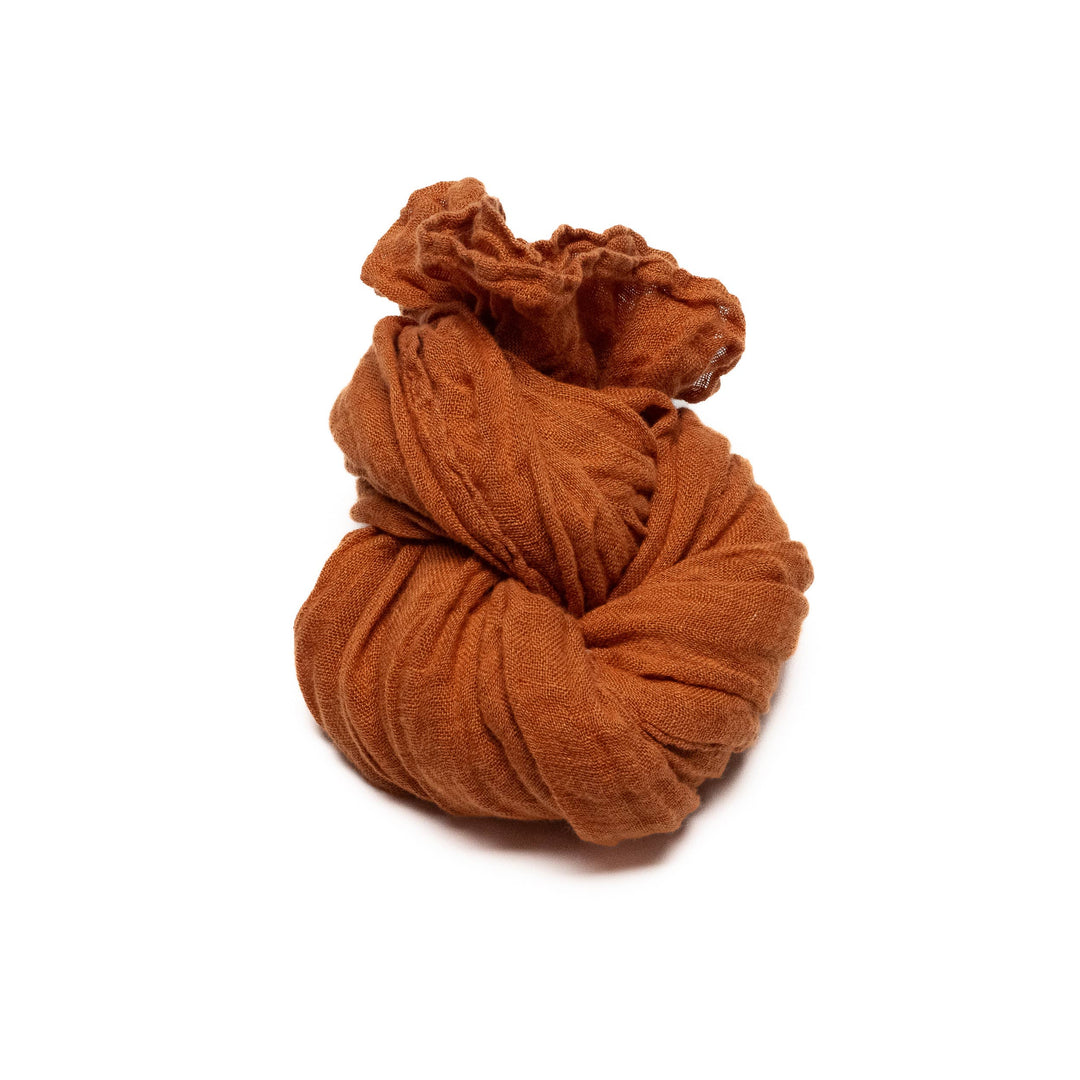 Garza Linen Scarf CINAMON LM230