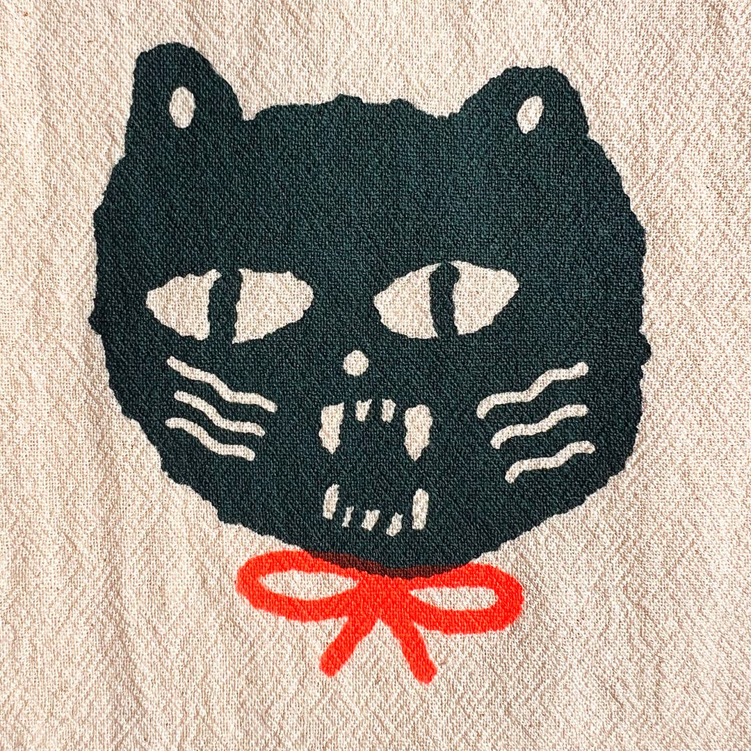 BAD CATS tea towel NICE2