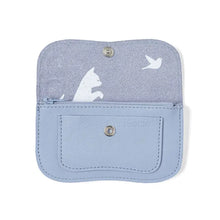 Load image into Gallery viewer, Wallet, Cat Chase Small, Lavender Blue