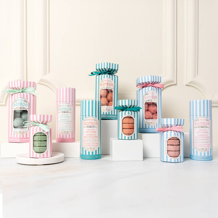 Petit Bonbon Sweetheart Pink Bath Bombs