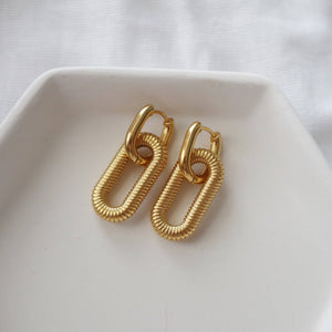 Ivy Drop Earrings | Statement Earrings JJ202