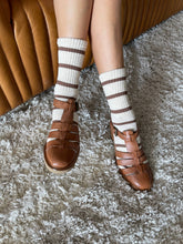 Load image into Gallery viewer, Striped Boyfriend Socks