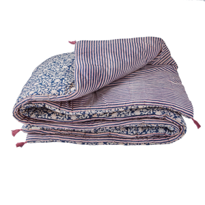 SOFA COVER GOA INDIGO