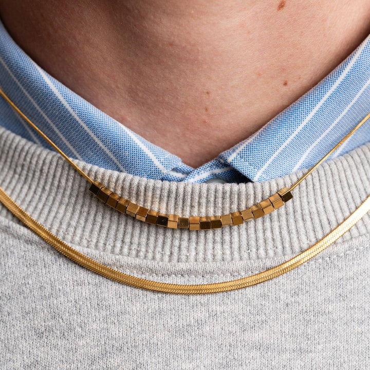 18k PVD or stainless steel Jordan Necklace