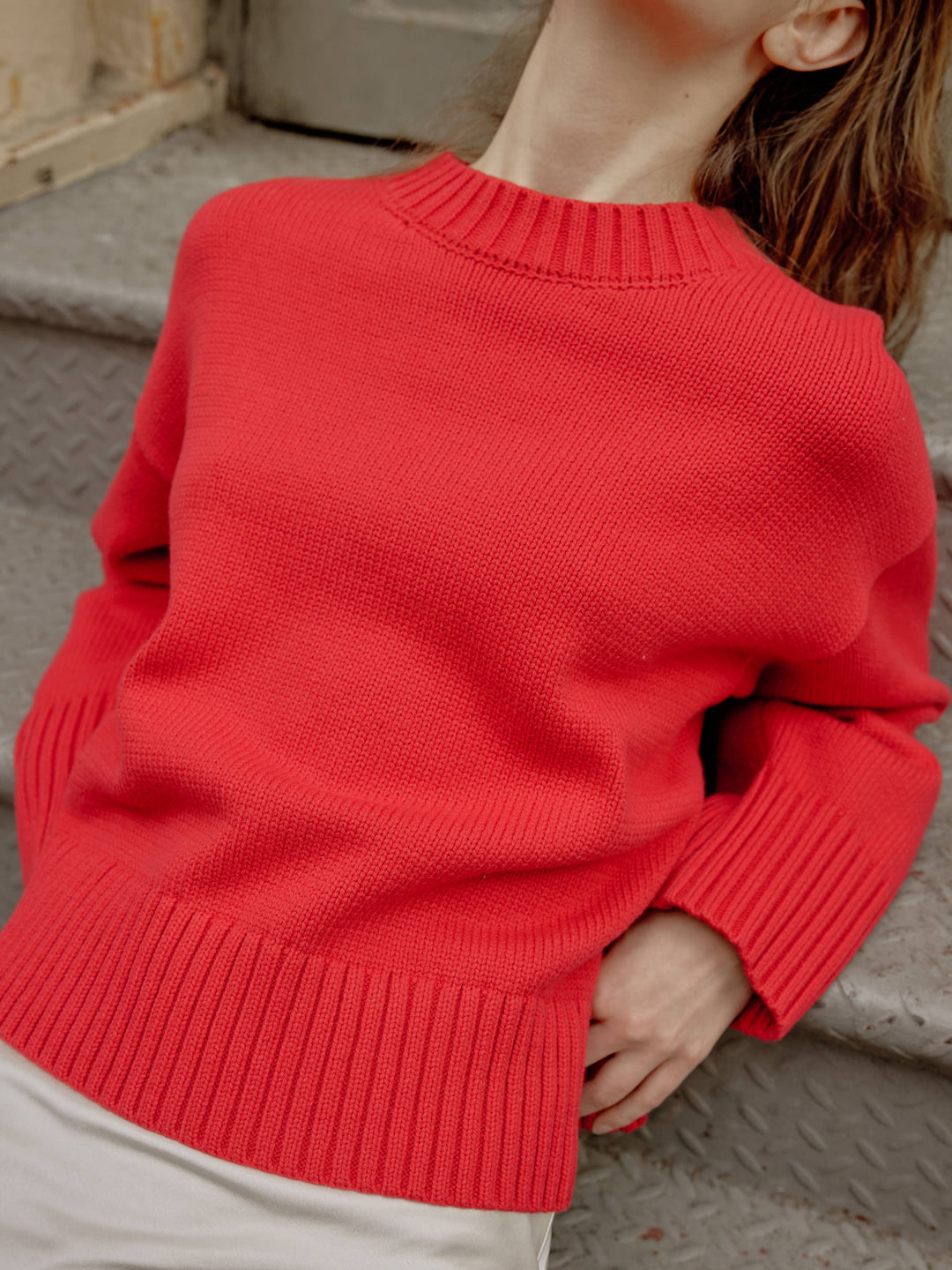 The Asher Sweater | Oversized Cropped Sweater TM24