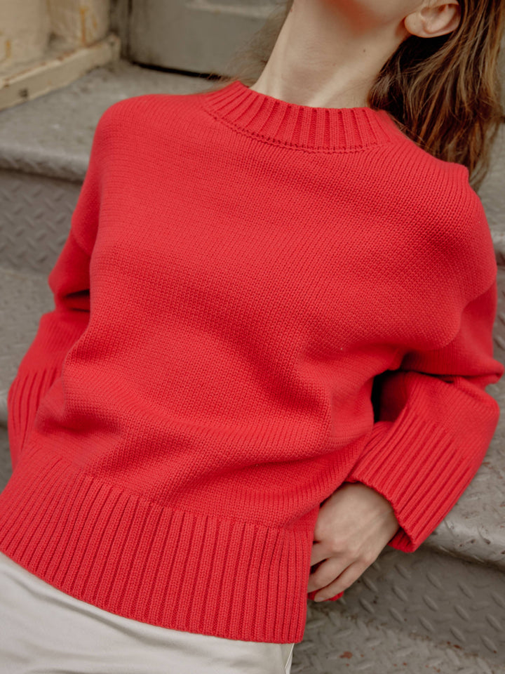 The Asher Sweater | Oversized Cropped Sweater TM24