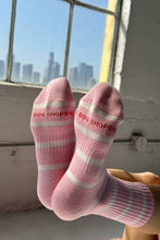 Load image into Gallery viewer, Striped Boyfriend Socks
