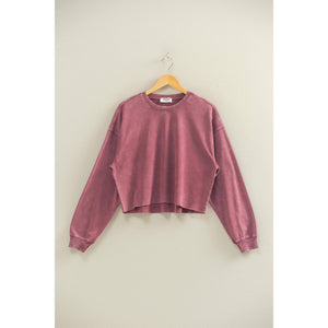 Cropped Crewneck Sweatshirt HYF11