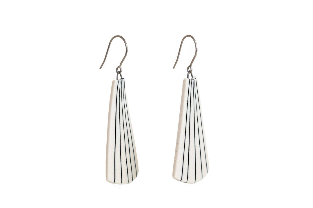 Pinstripe Fan Drops J001