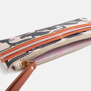 Mono Bloom Long Patch Purse