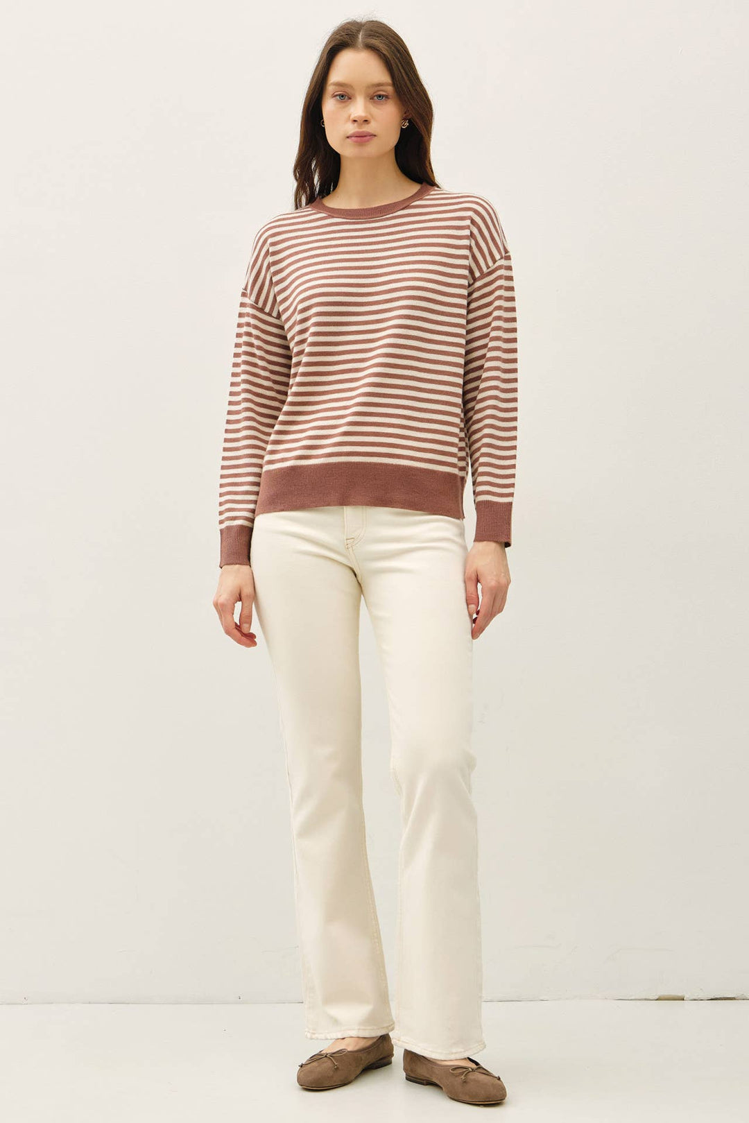 WOOL BLENDED SWEATER