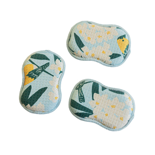 RE:usable Sponges (Set of 3) - Nuthatch Birdsong