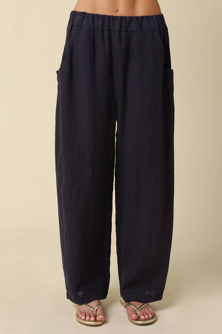 Ronnie Relaxed Linen Pants OL21