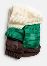 Load image into Gallery viewer, Adult Mad Hatter Ribbed Knit Beanie - Kelly Green AW24