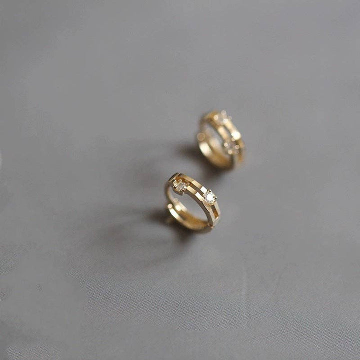 Dainty Tiny Huggie Hoop Earrings in 925 Sterling Silver