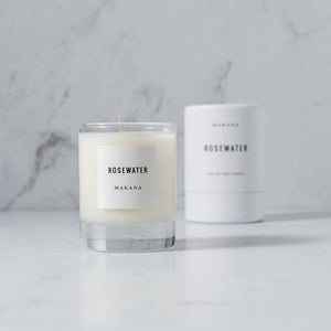 Rosewater - Petite Candle 3 oz