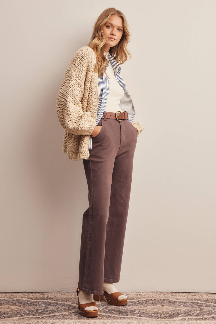 Handmade Chunky Knit Cardigan FSW61