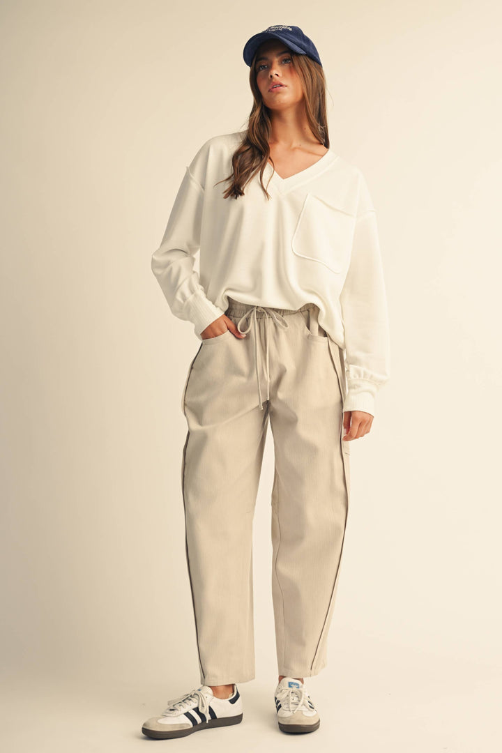 722IK Utility Barrel Leg Pants