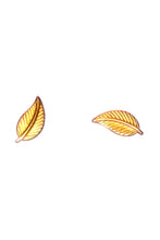 Load image into Gallery viewer, Leaf Stud Earrings