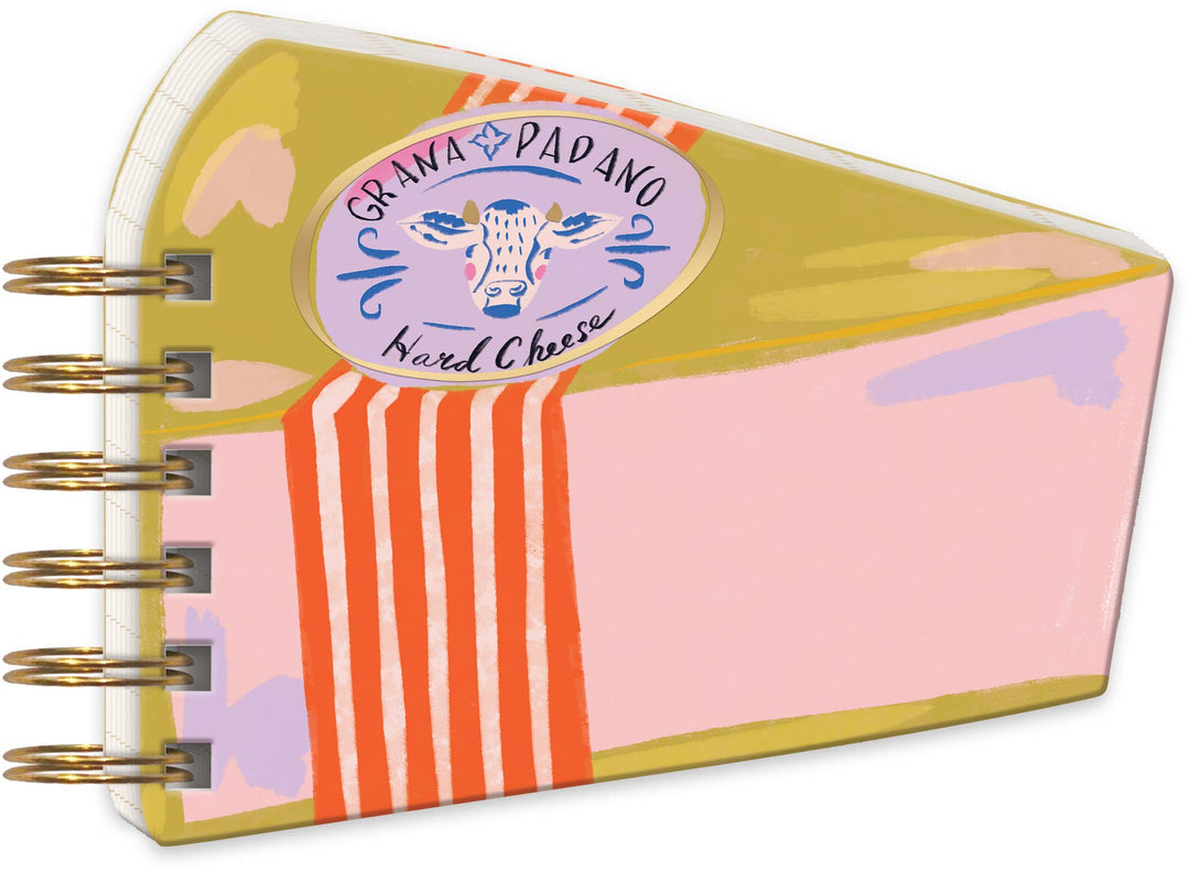 Sip &amp; Savor Grana Padano Spiral Notepad