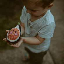 Load image into Gallery viewer, Friendly Plush Toy Fig Rattle