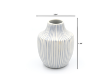 Load image into Gallery viewer, 1574W26 Handcrafted Porcelain Bud Vase
