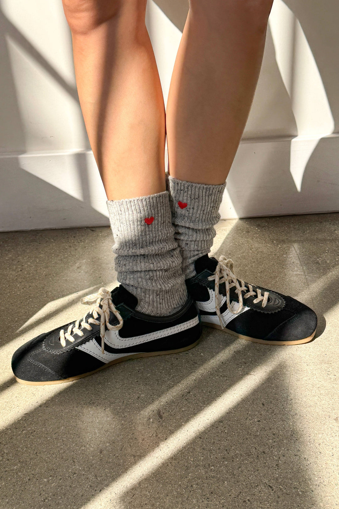 Embroidered Snow Socks