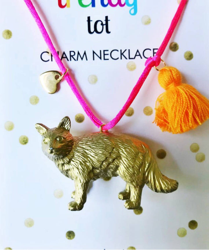Cat Tassel Necklace