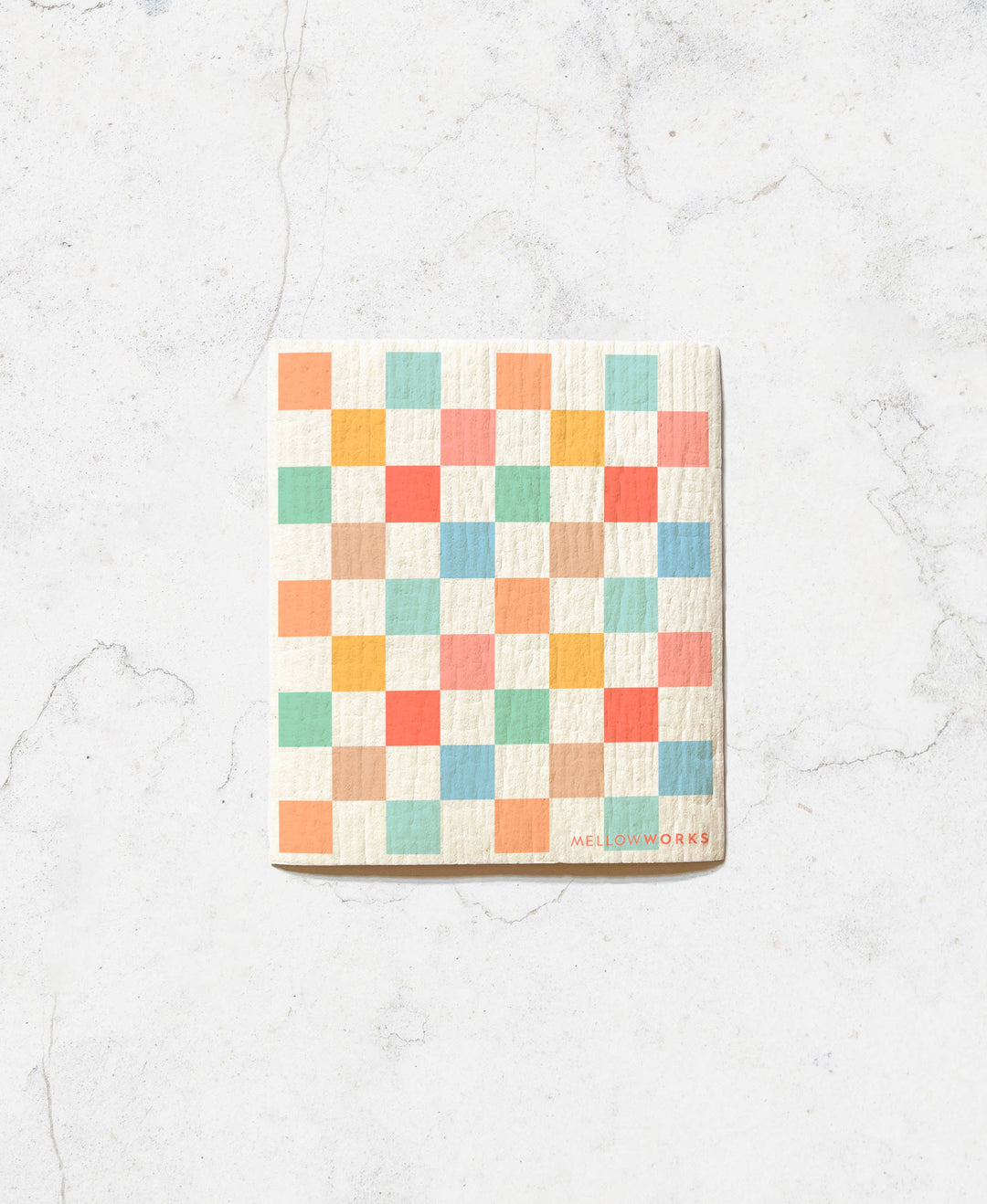 Rainbow Checkers Sponge Cloth MW2