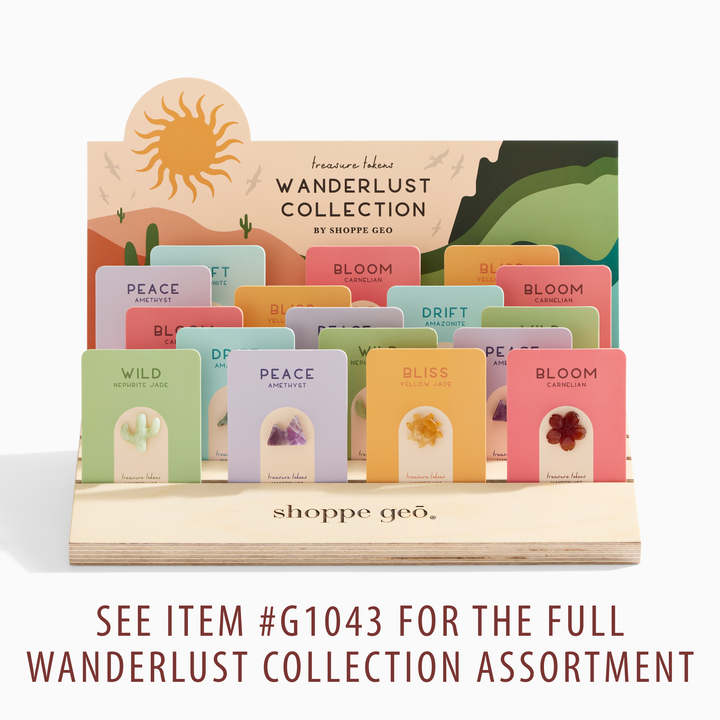 Amazonite Crystal Wave | Treasure Tokens: Wanderlust DRIFT