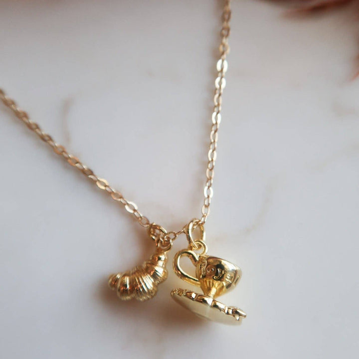 Petit Croissant Necklace