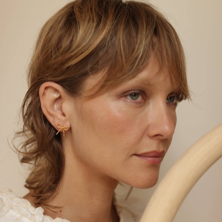 Bow Stud Earrings AS22