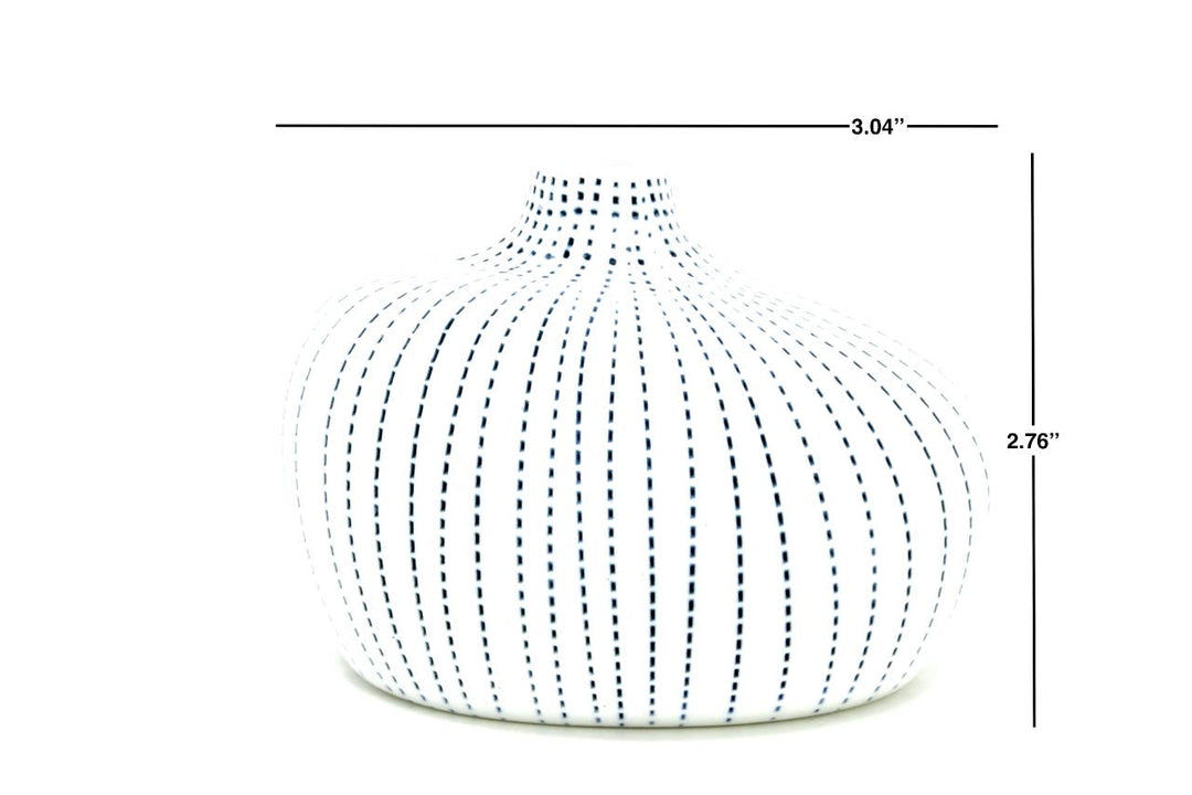 512W26 GUGU PIM L-Handcrafted Porcelain Bud Vase