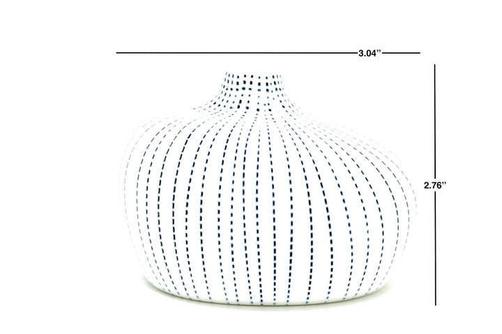 512W26 GUGU PIM L-Handcrafted Porcelain Bud Vase