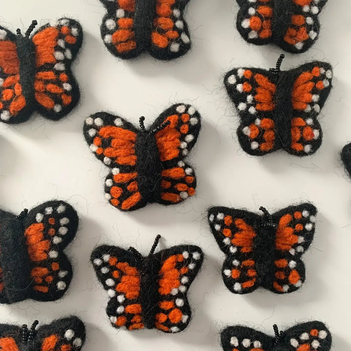 Felt Monarch Butterfly