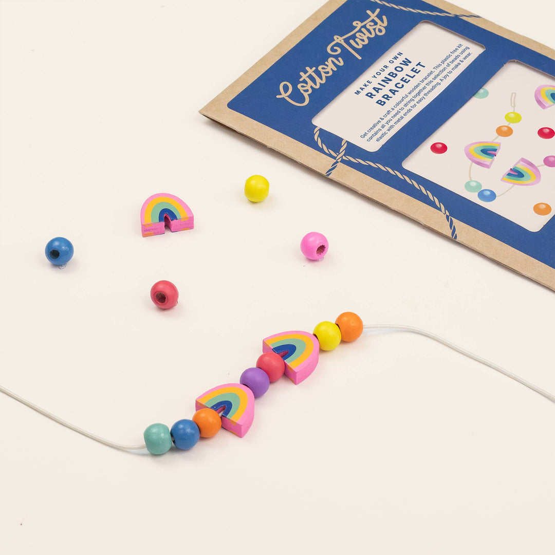 Make Your Own Rainbow Bracelet UKCA1