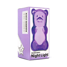 Load image into Gallery viewer, Kids Night Light: Squeezable Gummy Soft Glow - Grape