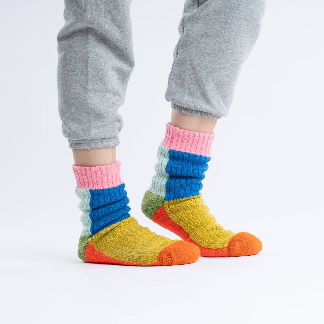 Kaleidoscope Knit House Socks VR534