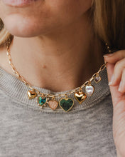 Load image into Gallery viewer, Earth&#39;s Heartbeat Charm Necklace LN03