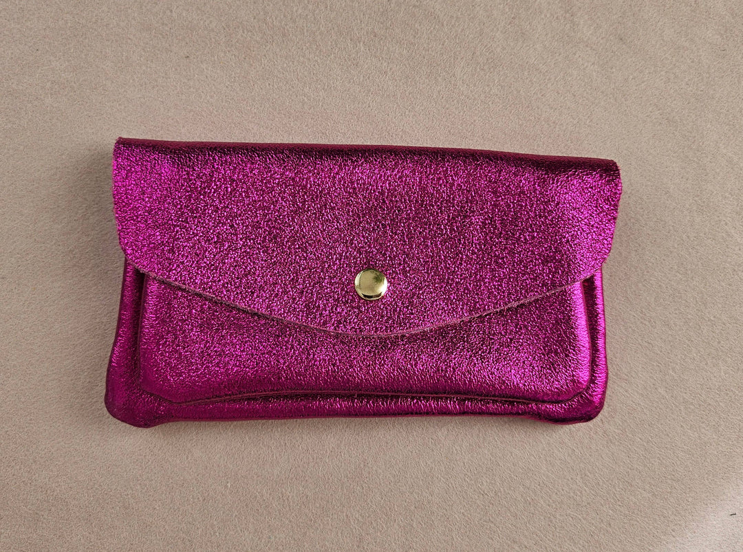 Kangaroo double pocket cowhide leather wallet: Mint RM36