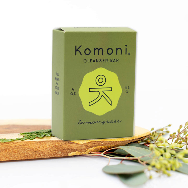 Lemongrass FACE &amp; BODY CLEANSER BAR (VEGAN)